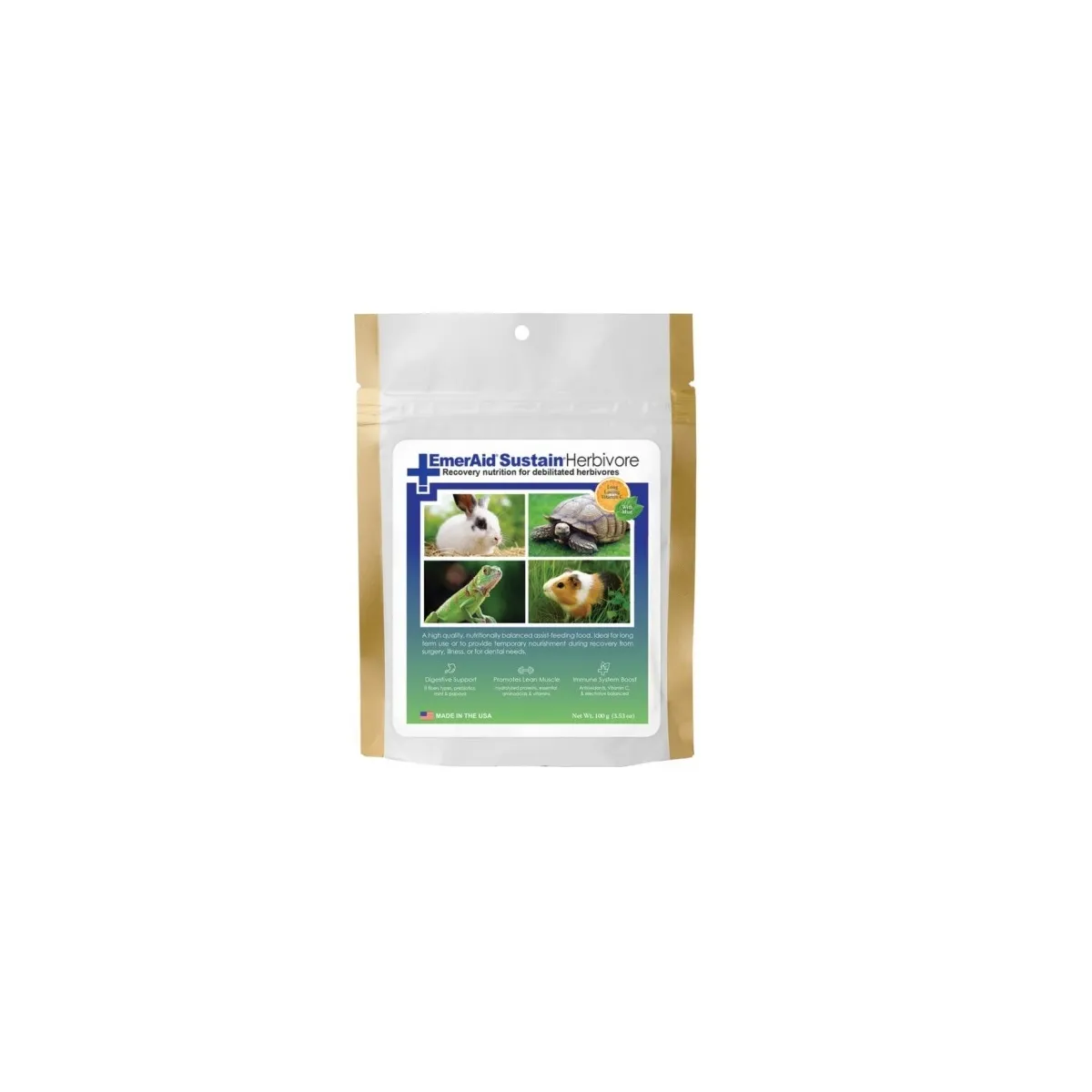 Emeraid Sustain Herbivore toit taimtoidulistele loomadele, 100 g