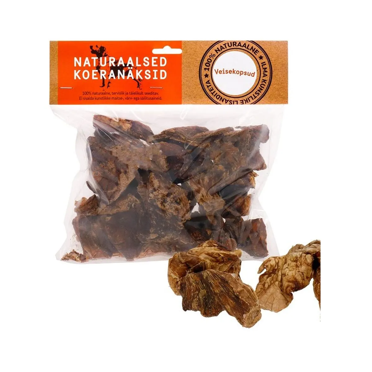 Naturaalne maius koertele, veisekopsud 500 g