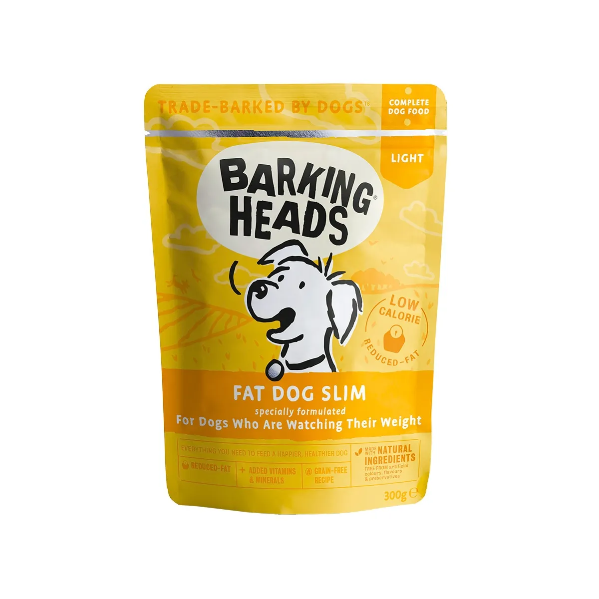 Barking Heads Fat Dog Slim koera einekotike 300 g