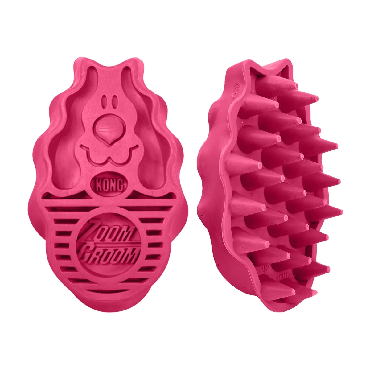 KONG ZoomGroom Raspberry hari - Tootepilt 1