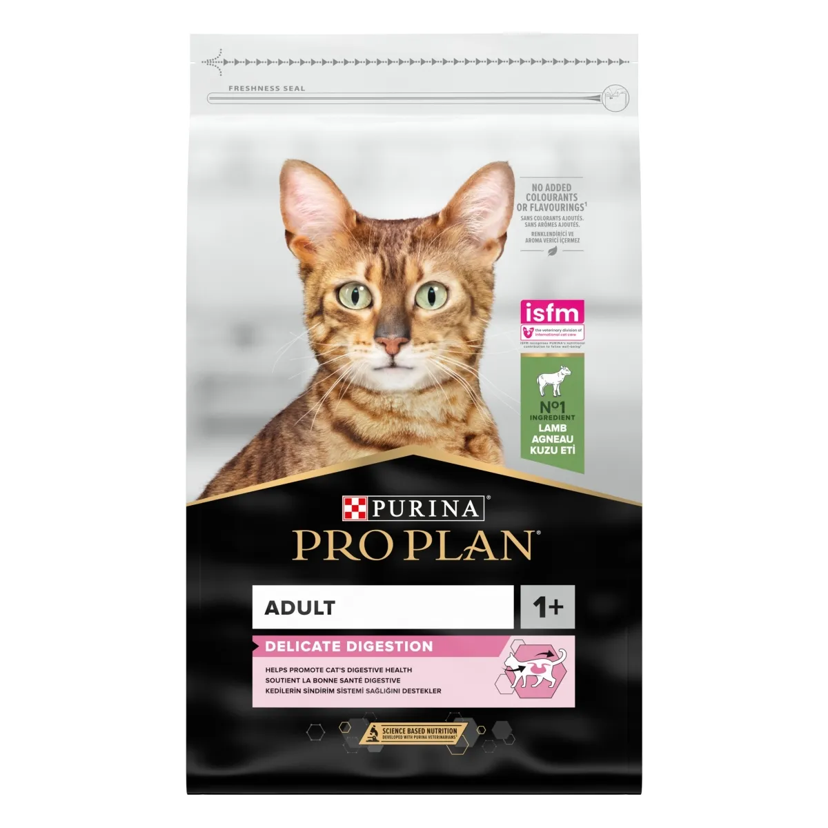 Purina Pro Plan kassitoit Delicate lambaga, 10 kg - Tootepilt