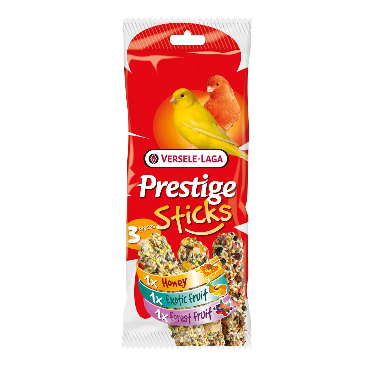 Versele-Laga Prestige Sticks kanaarilindude maiustevalik 3tk - Tootepilt