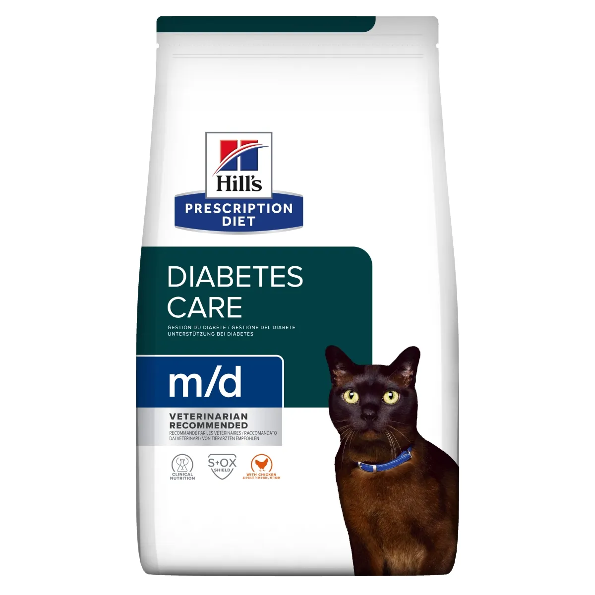 Hill's Prescription Diet m/d kassitoit kanaga 3kg - Tootepilt