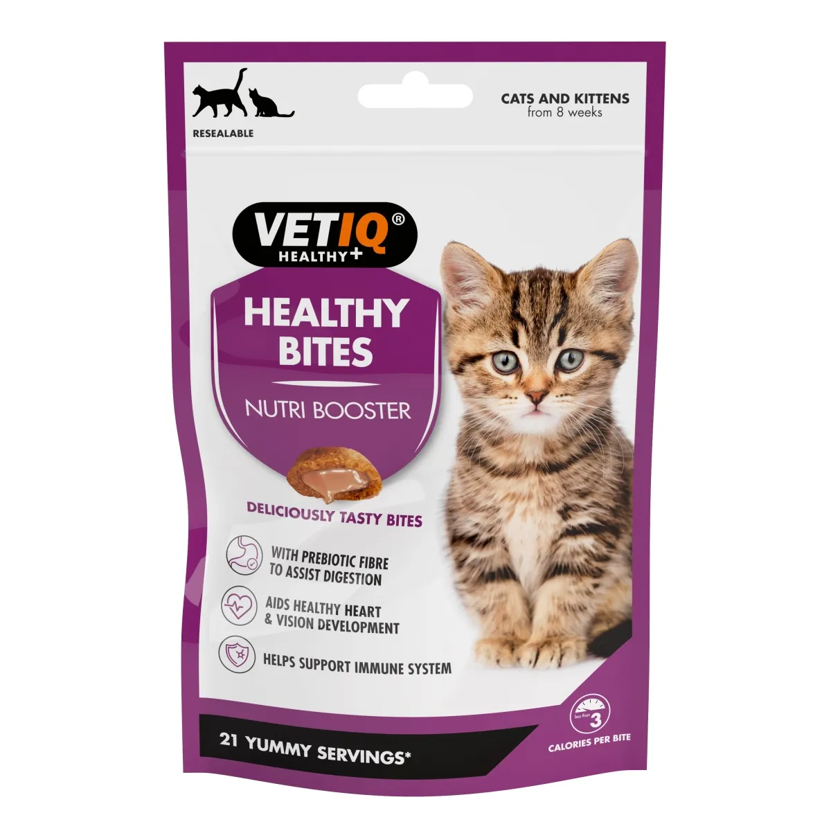 VETIQ Healthy Bites Nutri Booster maius kassile 65 g - Tootepilt