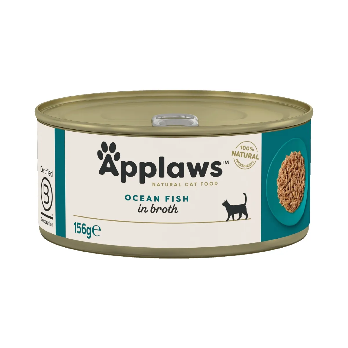 Applaws konserv kassidele, ookeanikalaga, 156 g