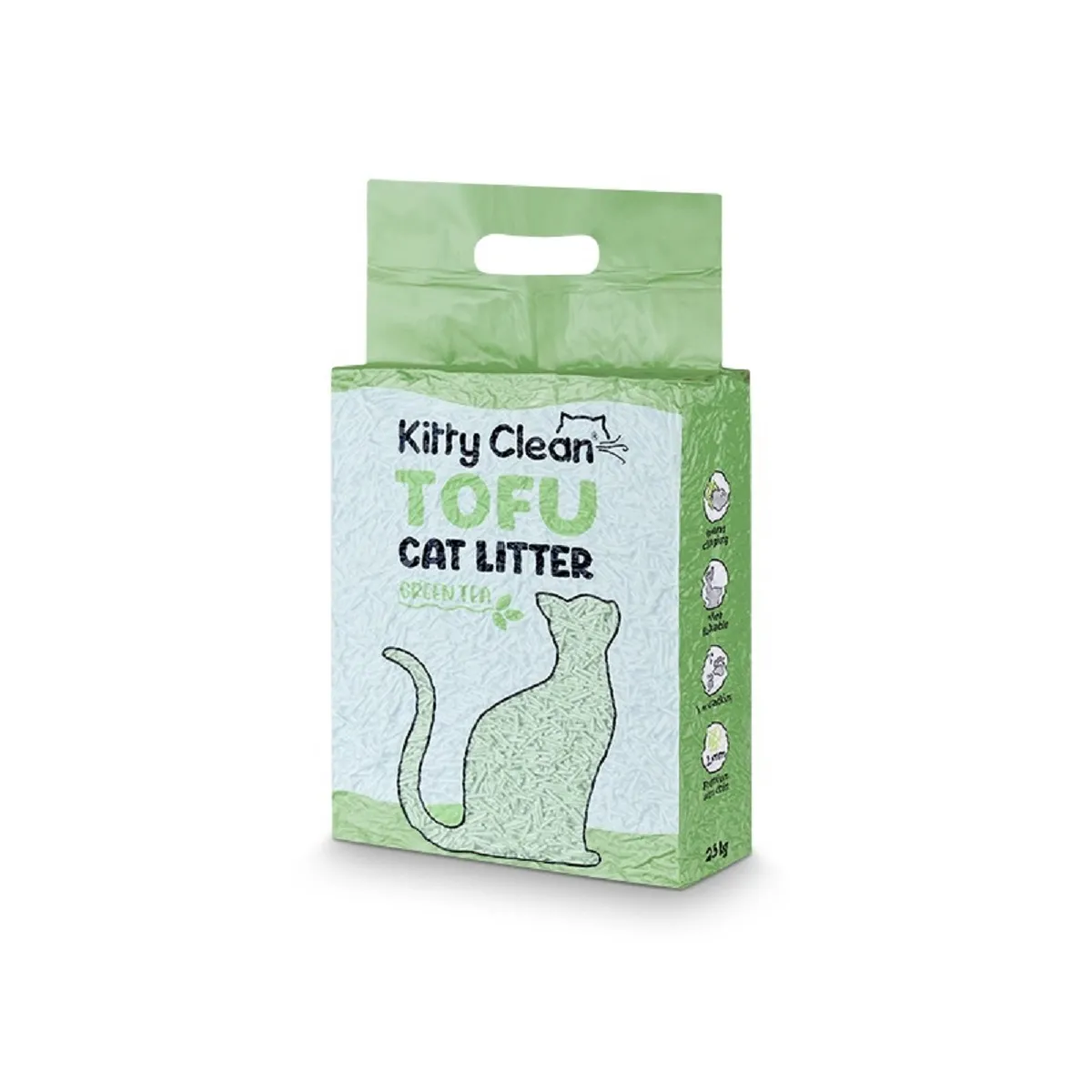 Kitty Clean kassiliiv Tofu roheline tee 2,5 kg