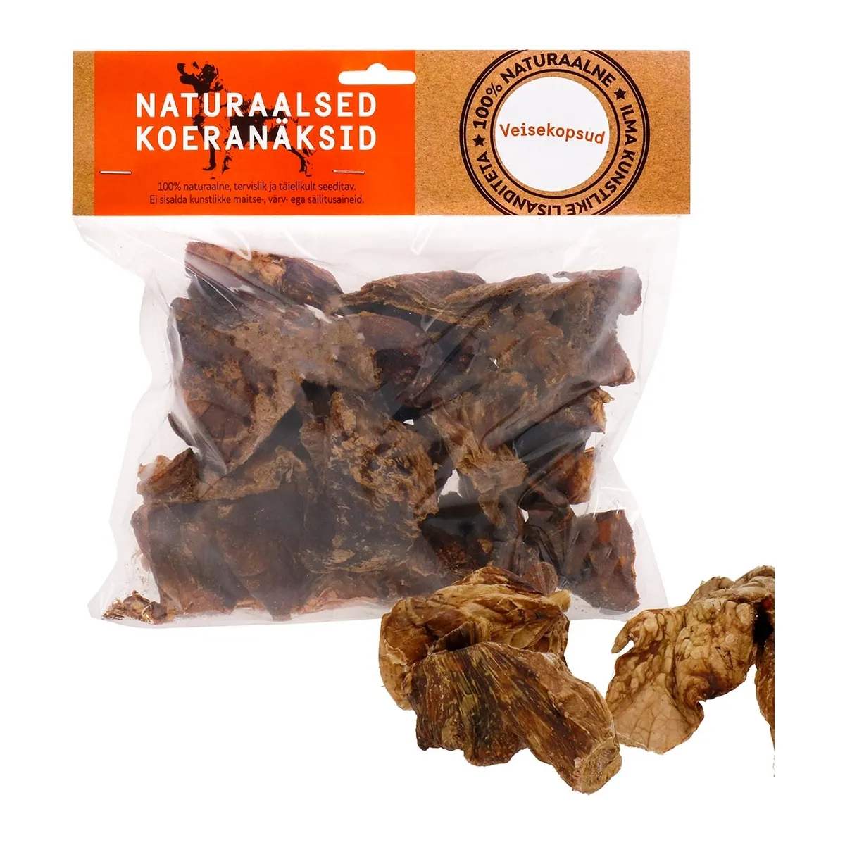 Naturaalne maius koertele, veise kopsud 1 kg - Tootepilt