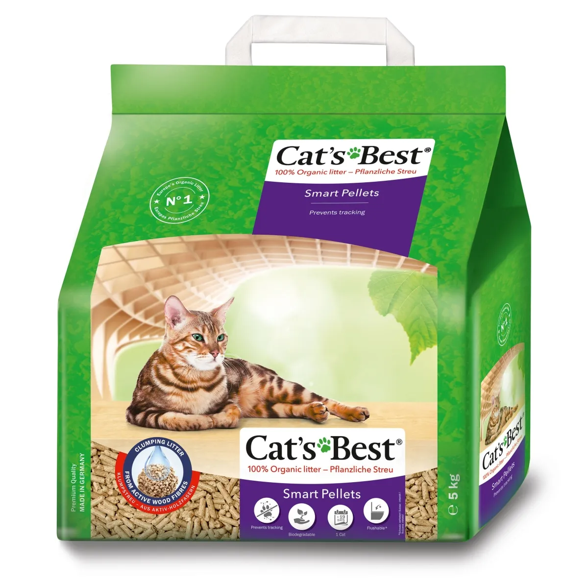 Cat's Best Smart Pellets kassiliiv, 10 L/5 kg