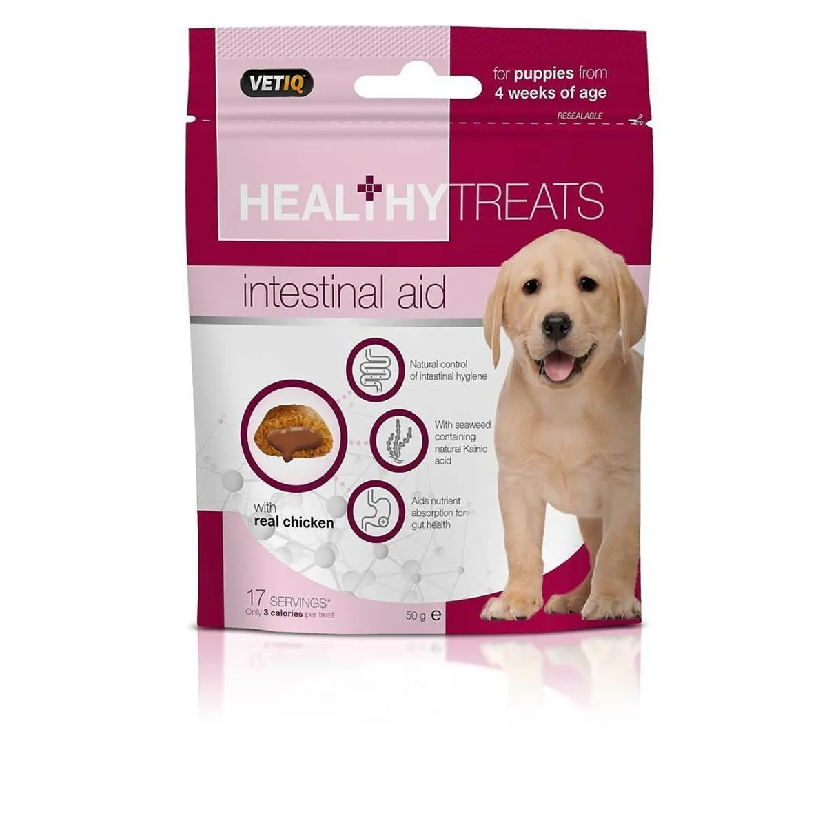 VETIQ Healthy Treats Intestinal Aid maiused koertele 50 g - Tootepilt