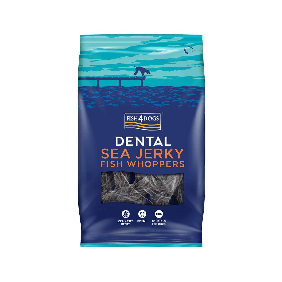 Fish4Dogs Sea Jerky Whopper koeramaius 500 g