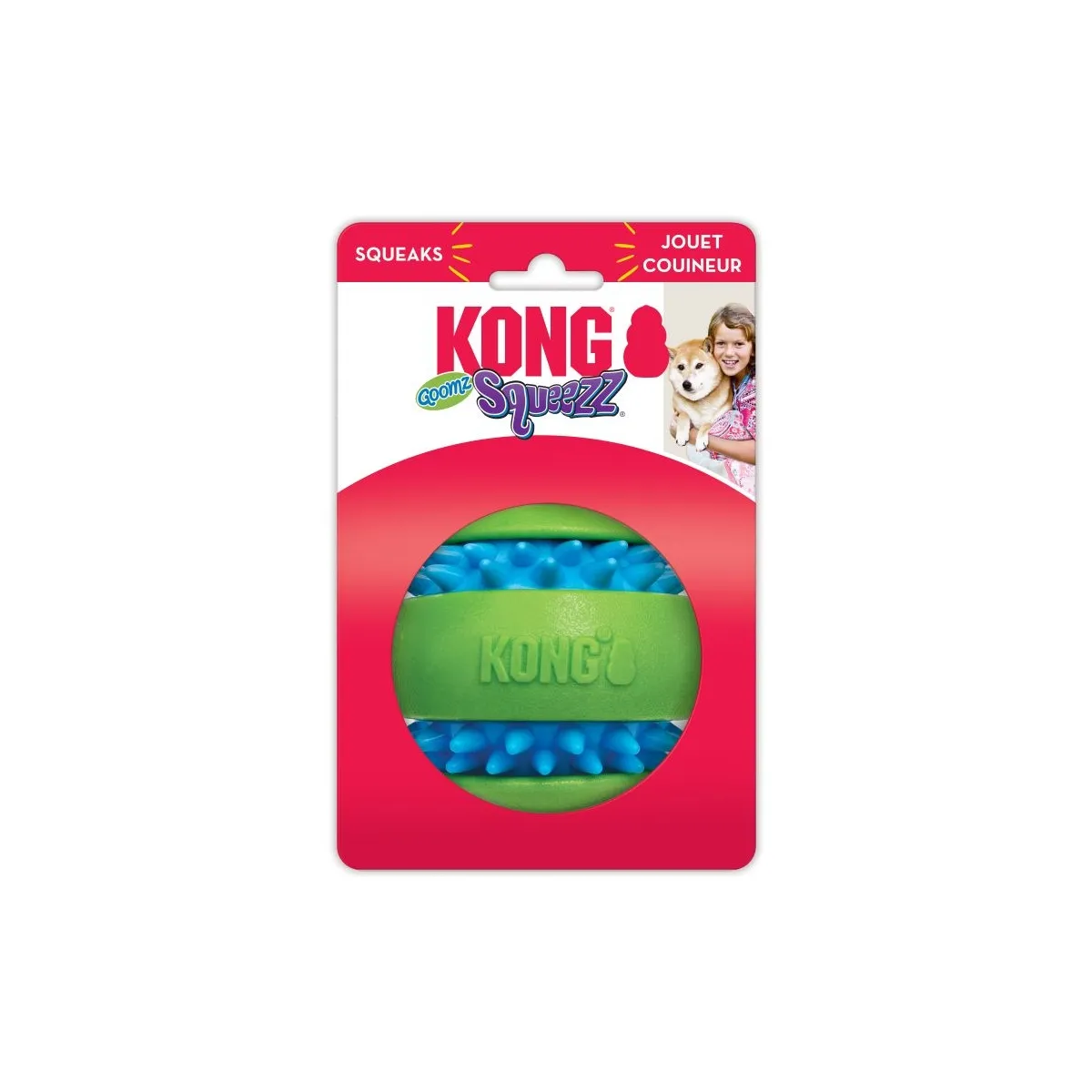 KONG Squeezz Goomz pall XL, mänguasi koerale - Tootepilt 1