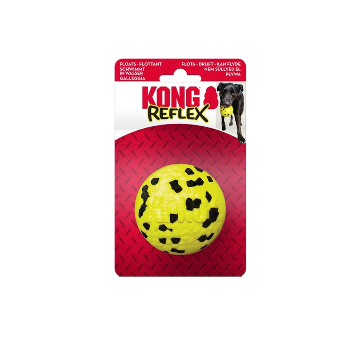 KONG Reflex Ball koera mänguasi, L - Tootepilt