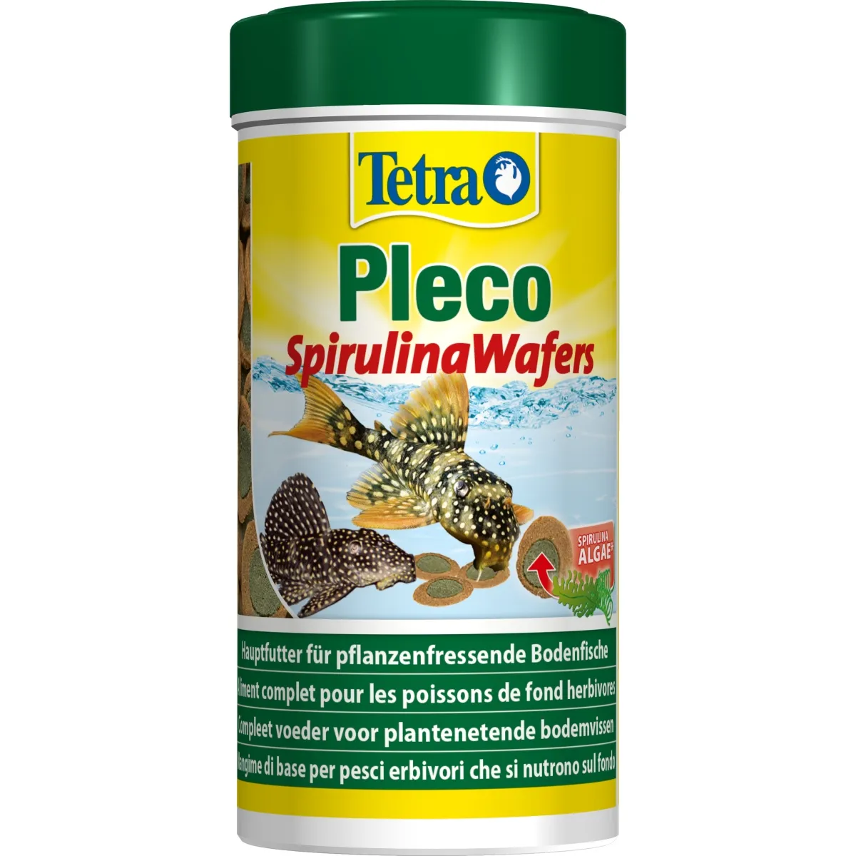 Tetra kalade täissööt Pleco Spirulina vahvlid 250 ml - Tootepilt