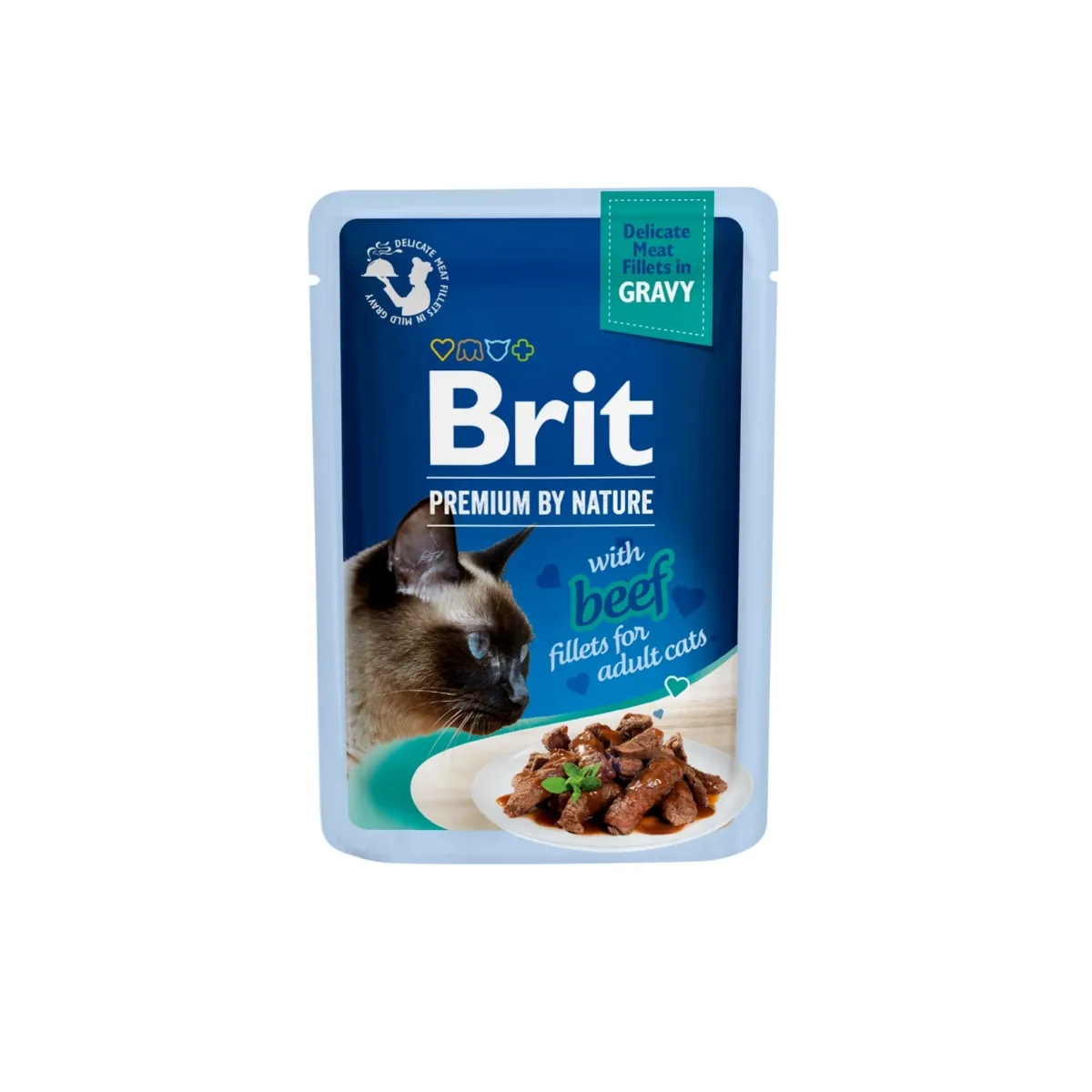 Brit Premium Delicate kassi einekotike, veis kastmes 85 g