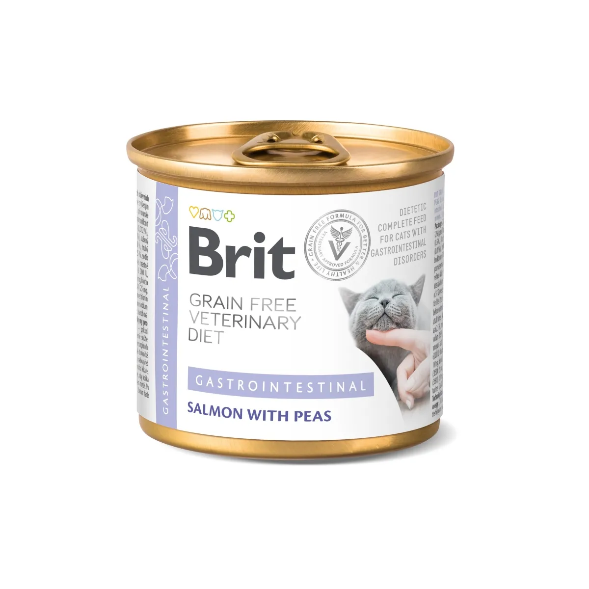 Brit GF Gastrointestinal erisööt, konserv kassidele 200 g - Tootepilt