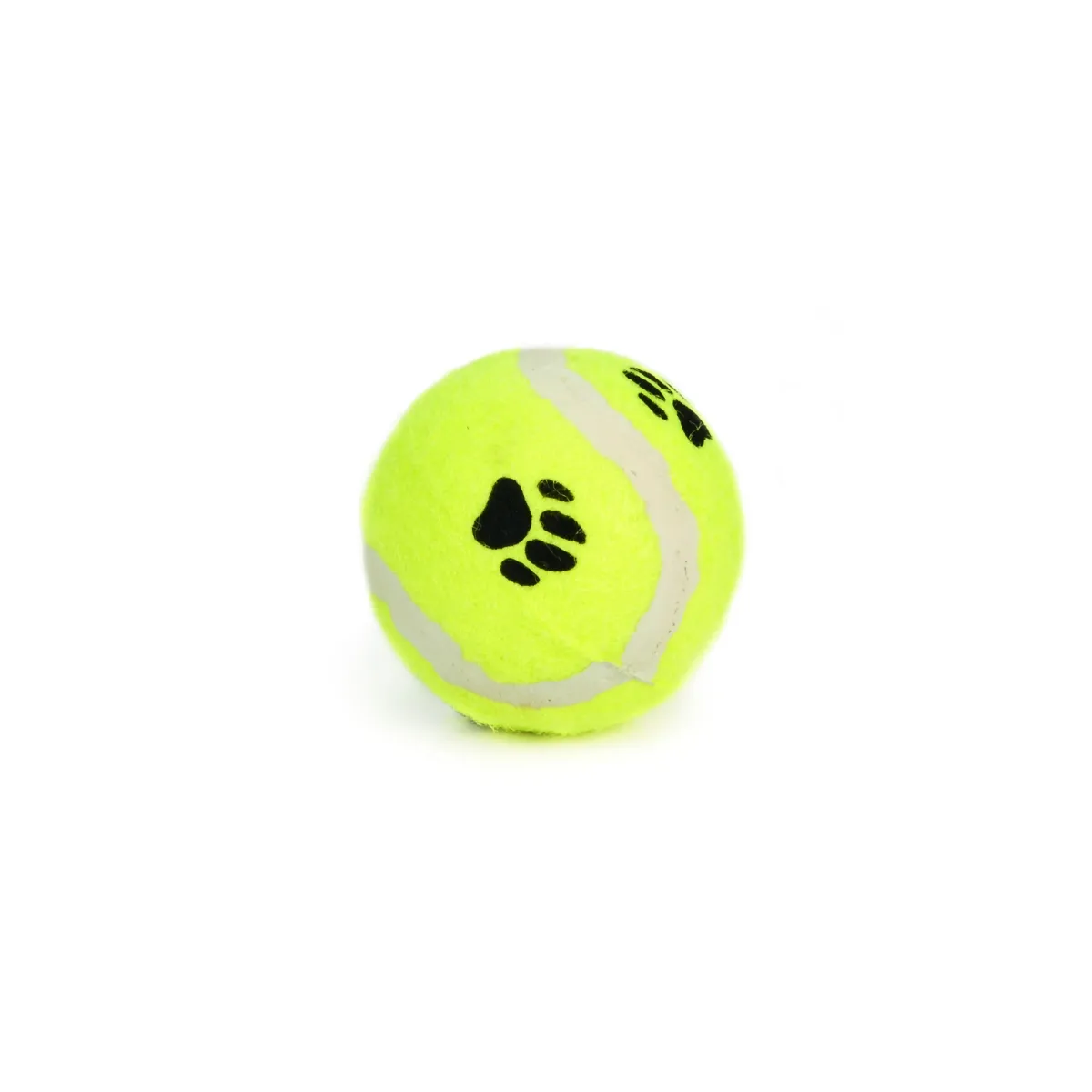 Beeztees tennisepall koertele käpamustriga 6.5 cm, kollane - Tootepilt