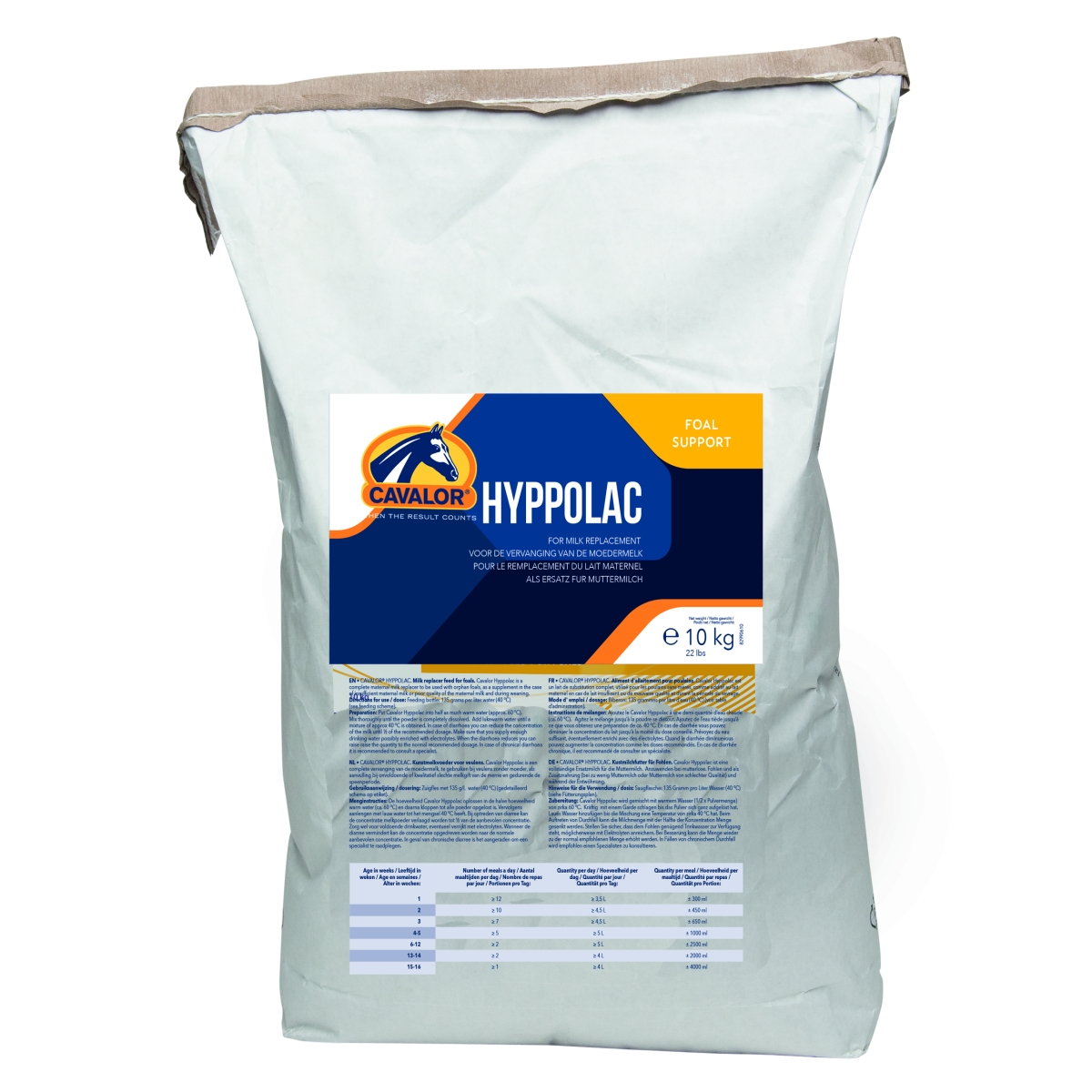 Cavalor Hyppolac piimapulber hobustele 10 kg - Tootepilt