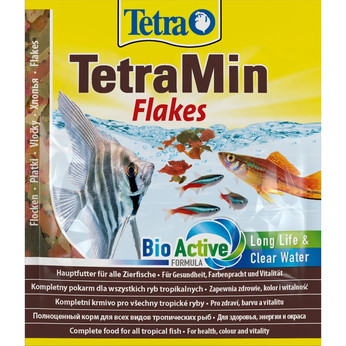 Tetra kalade täissööt Tetramin Flakes 12 g - Tootepilt