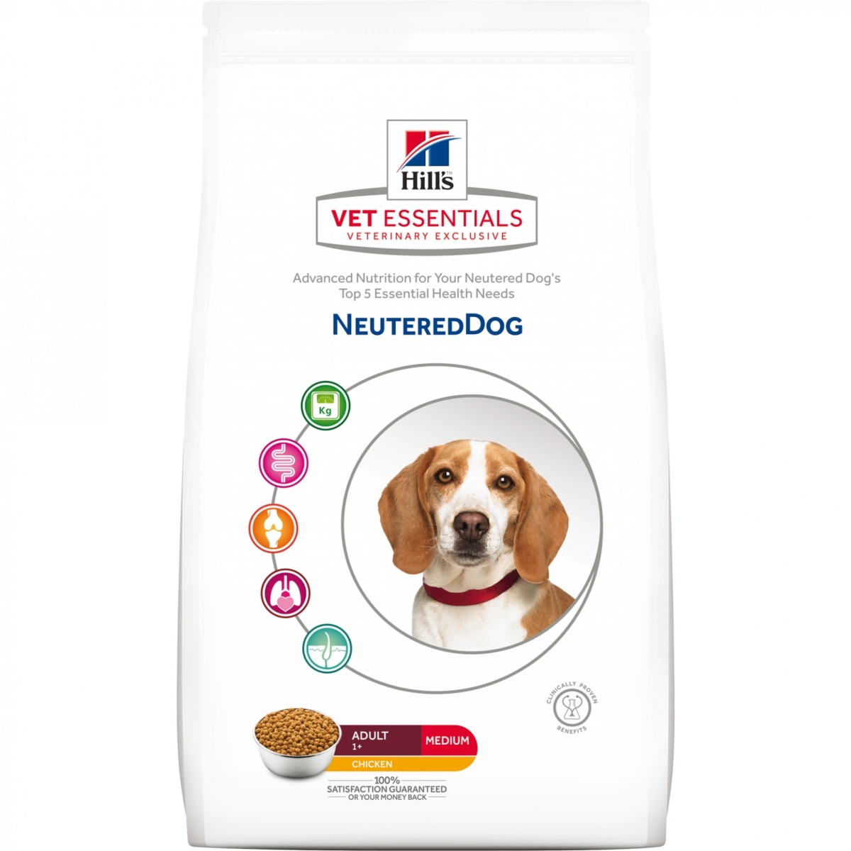 Hill's Vet Essentials Sterilized Medium koeratoit kanaga 10kg - Tootepilt