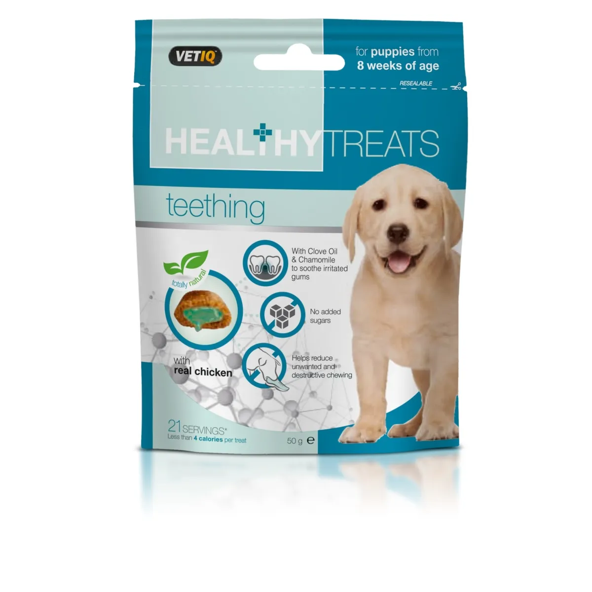 VETIQ Healthy Teeth Treats maiused kutsikatele 50 g