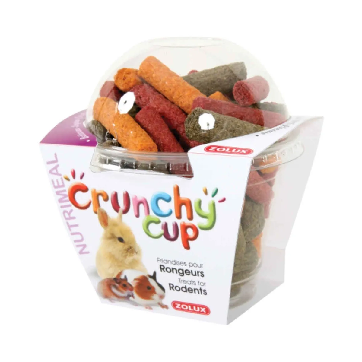 Zolux Crunchy Cup näriliste maius, 180 g - Tootepilt