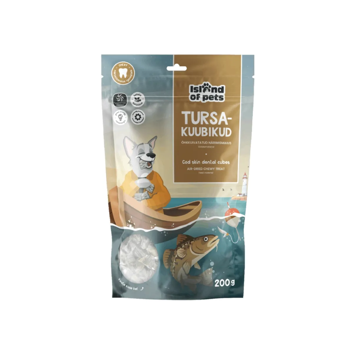 Island of Pets maius tursakuubikud, 200 g