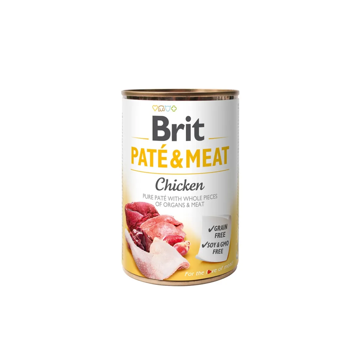 Brit Care Pate&Meat konserv koerale, kanalihaga 400 g