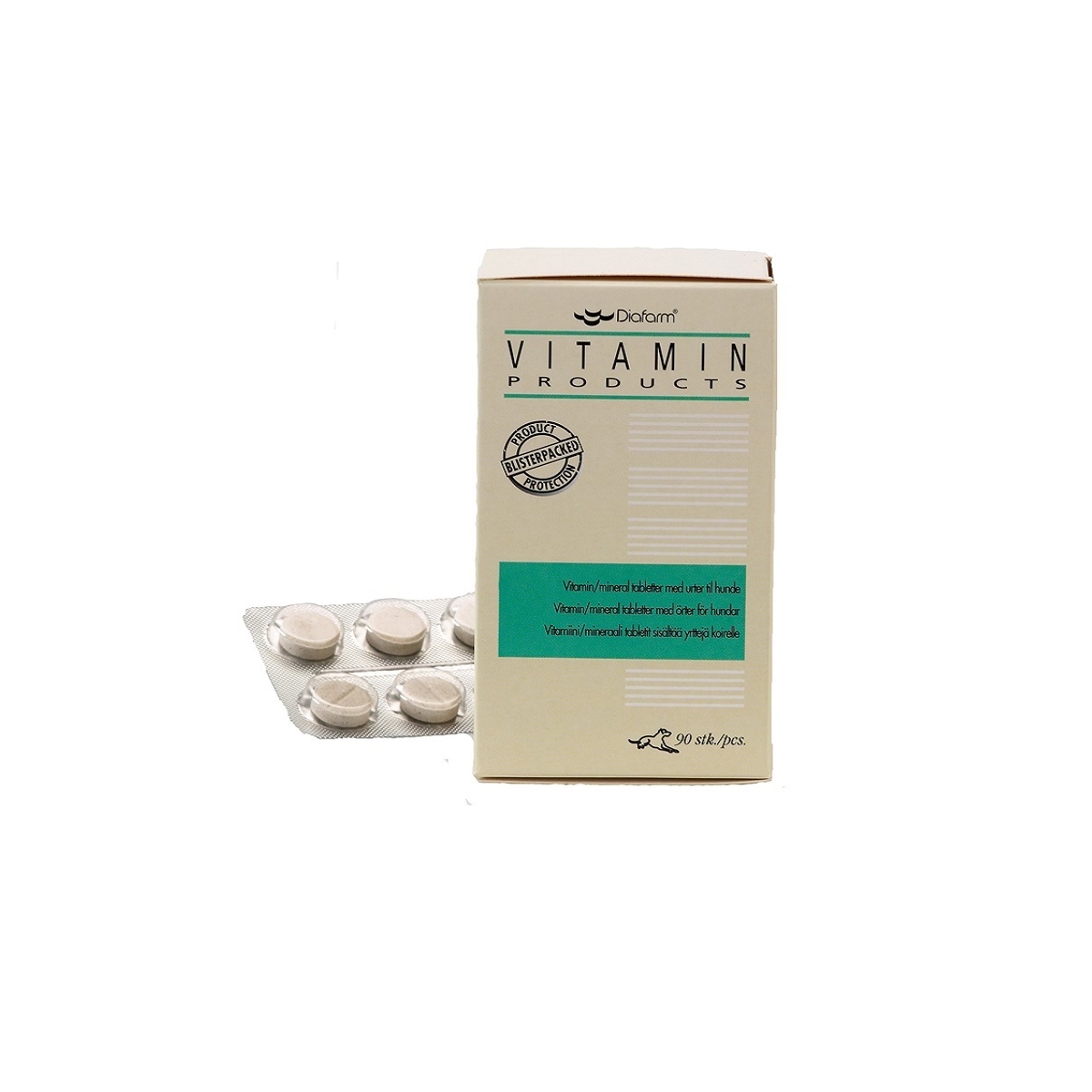 Diafarm Herbal toidulisand koertele N90