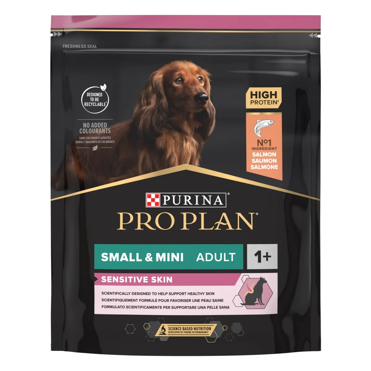 Purina PRO PLAN Small&Mini Adult Sensitive Skin with OPTIDERMA®, 700g