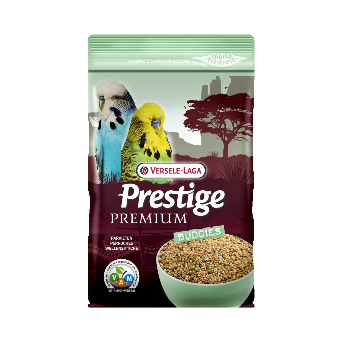 Versele-Laga Prem. Prestige Budgies lindude täistoit 800 g - Tootepilt