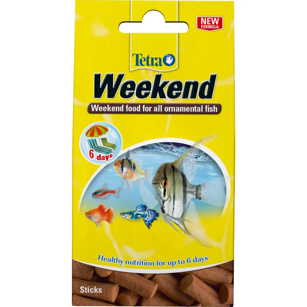 Tetra kalade täissööt Weekend 10 tk - Tootepilt