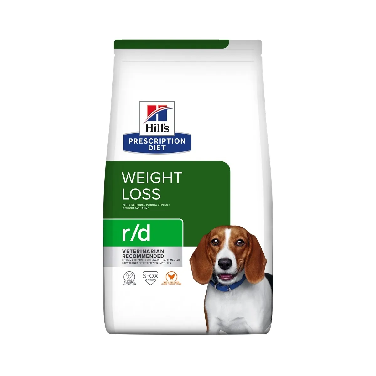 Hill's Prescription Diet r/d koeratoit kanaga 10kg