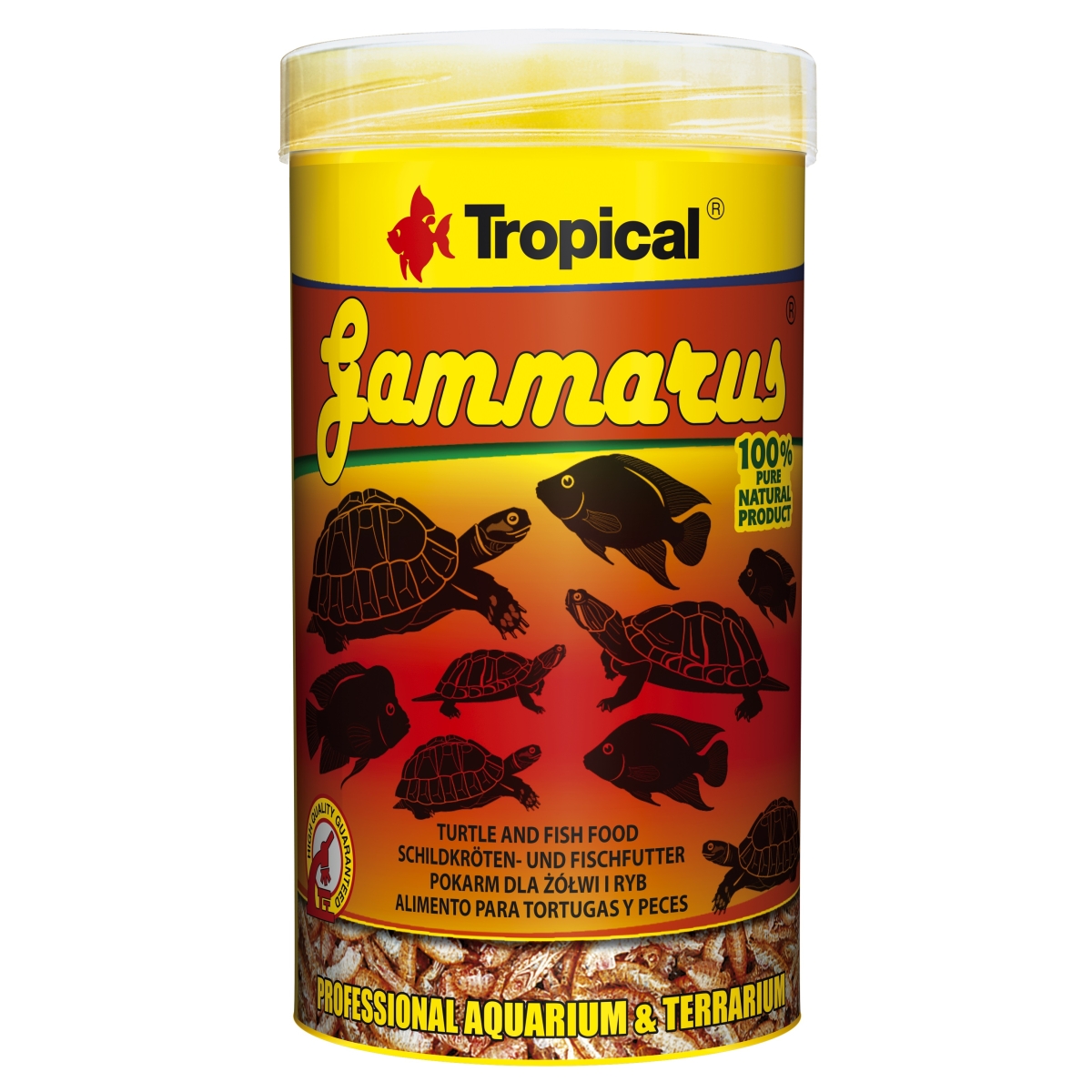 Tropical reptiilide täissööt Gammarus 250 ml