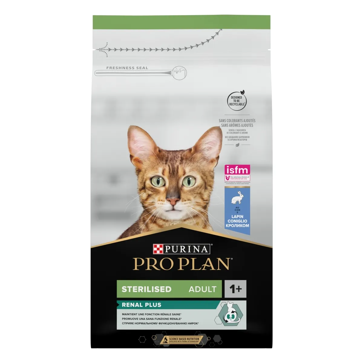 Purina Pro Plan kassitoit Sterilised Renal küülik, 1,5kg