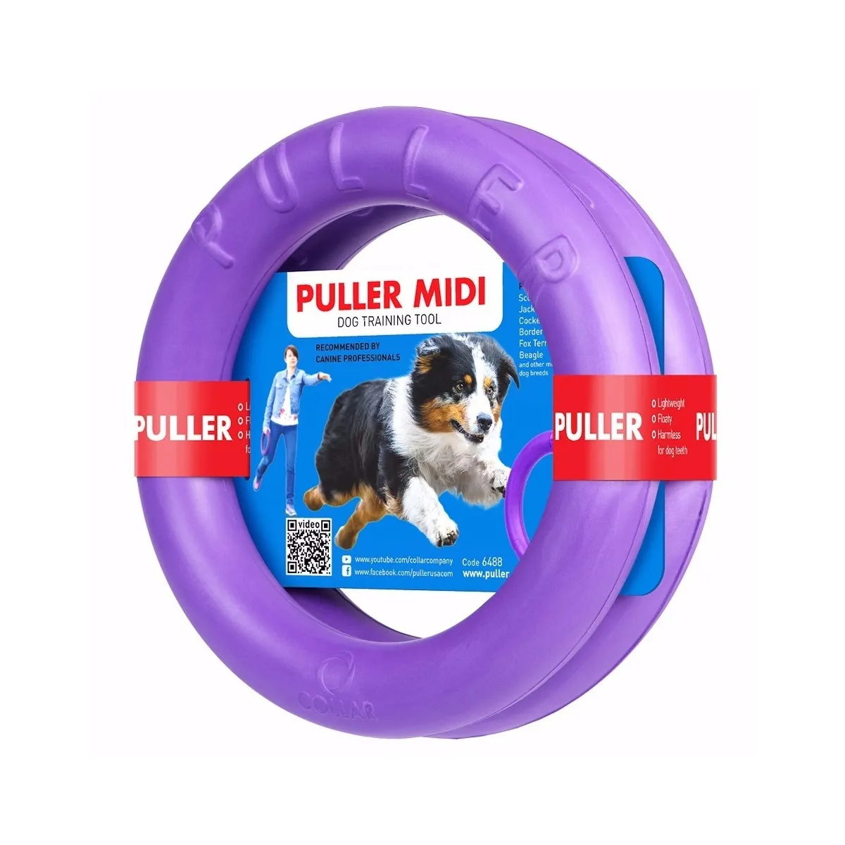 Collar Puller Midi koera mänguasi, diam 20 cm