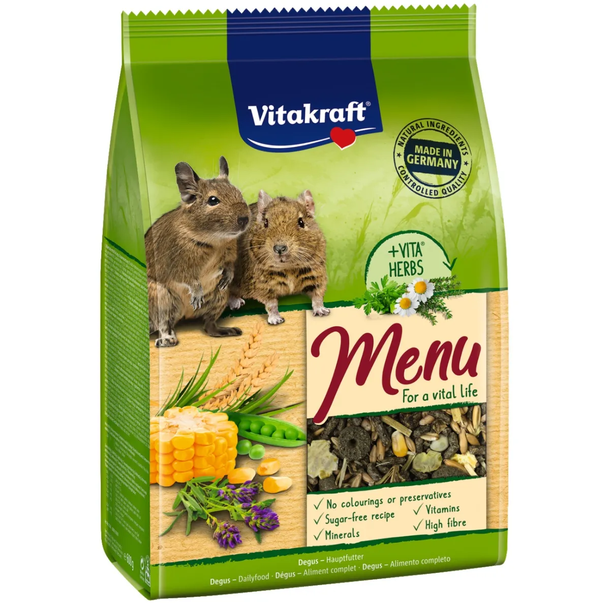 Vitakraft Menu Vital deegude täissööt 600 g