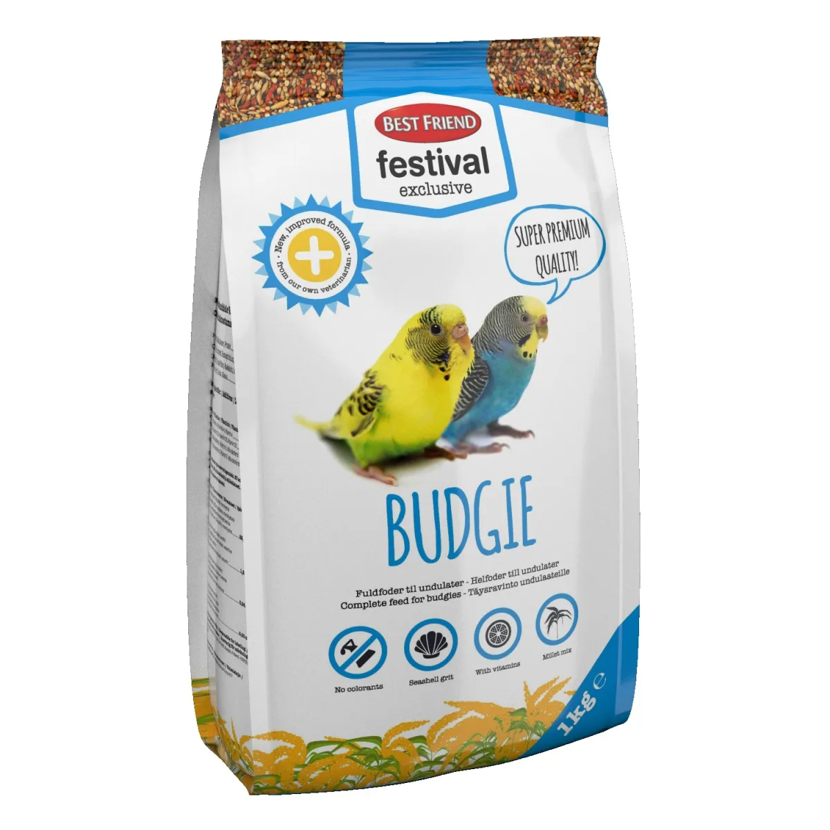 Best Friend Festival Exclusive täissööt lindudele 1 kg - Tootepilt