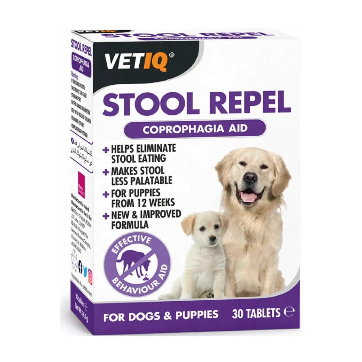 VETIQ Stool Repel toidulisand N30