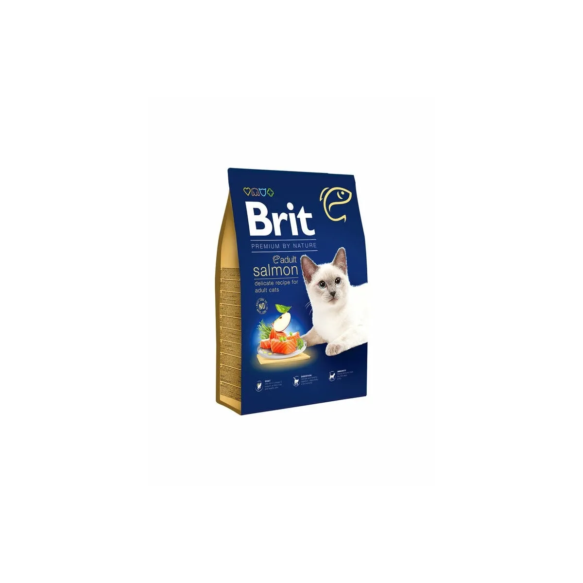 Brit Premium kassitoit lõhega 1,5 kg