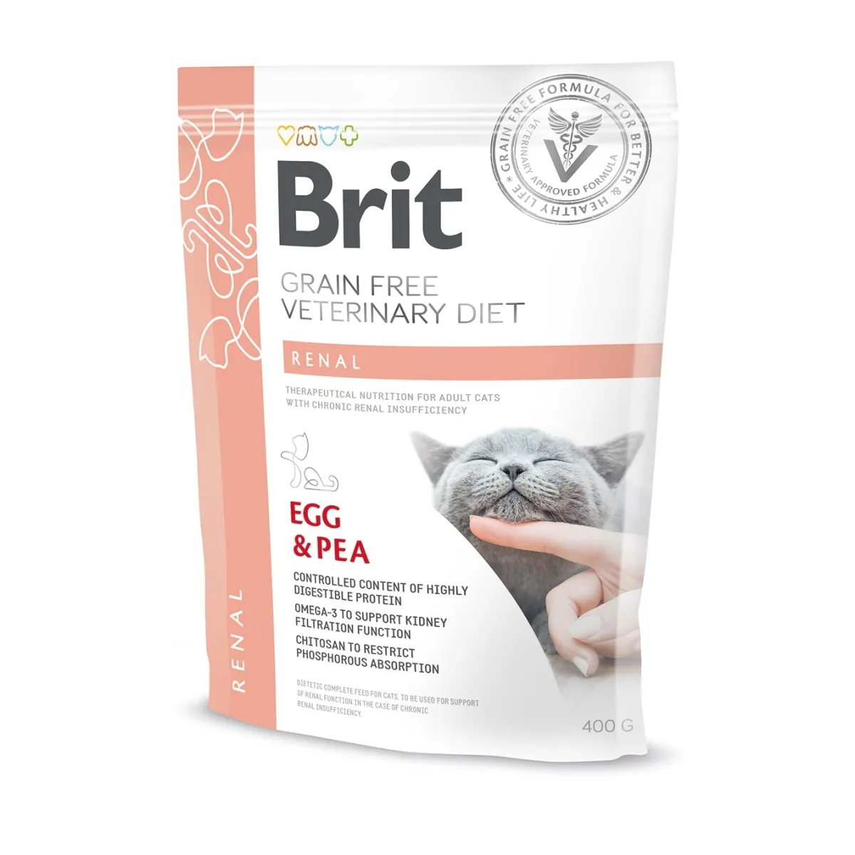 Brit GF Renal erisööt kassidele 400 g - Tootepilt