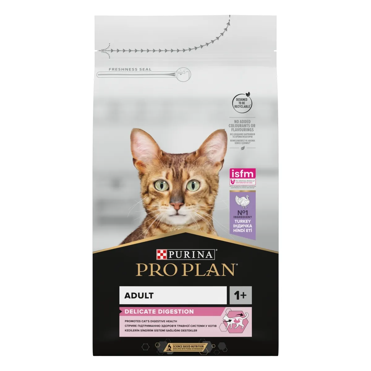 Purina PRO PLAN kassitoit Delicate digestion kalkun, 1,5 kg