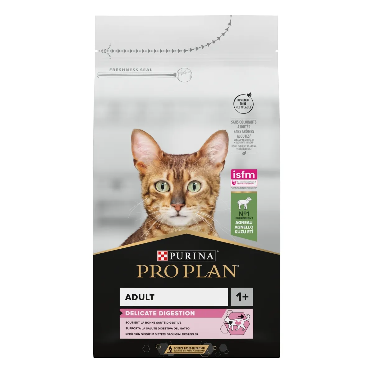 Purina Pro Plan kassitoit Delicate lambaga, 1,5kg