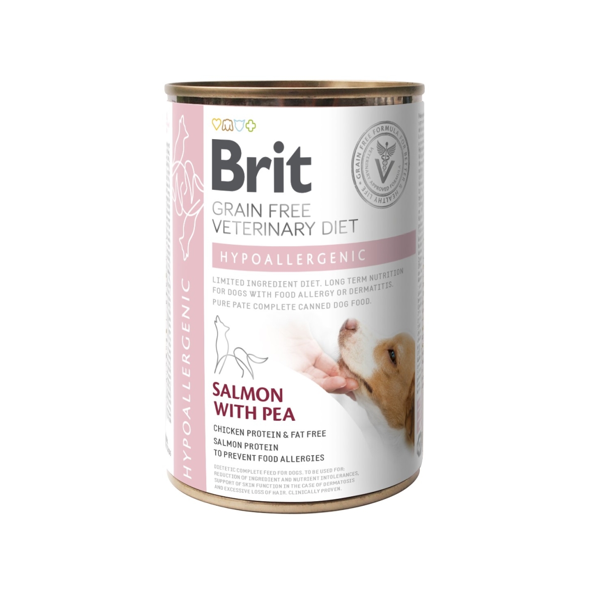 Brit GF Hypoallergenic erisööt, konserv koertele 400 g - Tootepilt