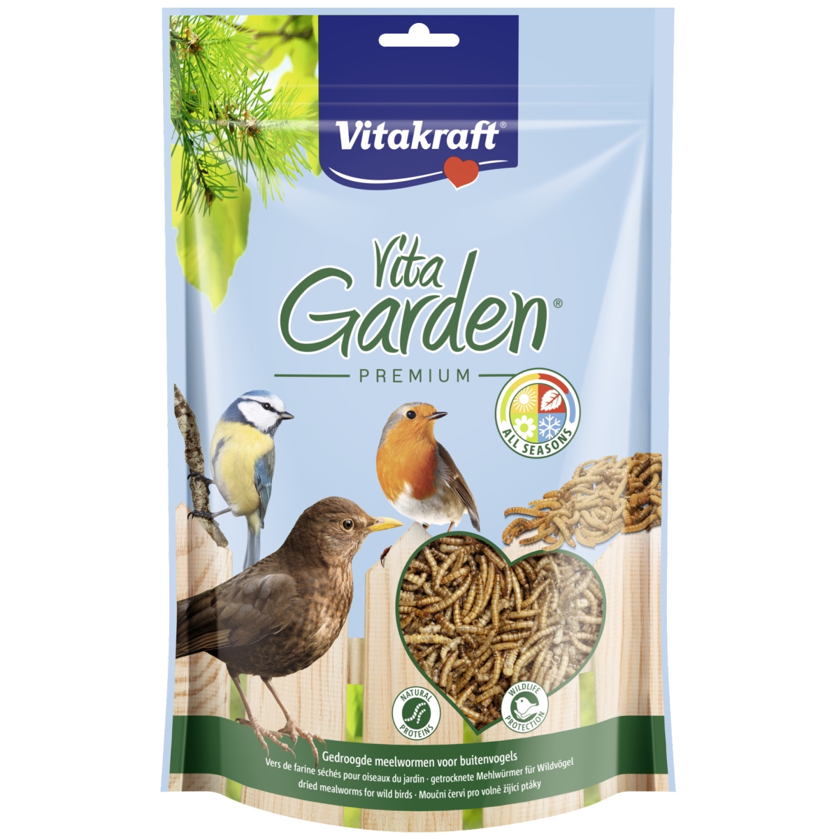 Vitakraft Mealworms lindude maius,200 g - Tootepilt