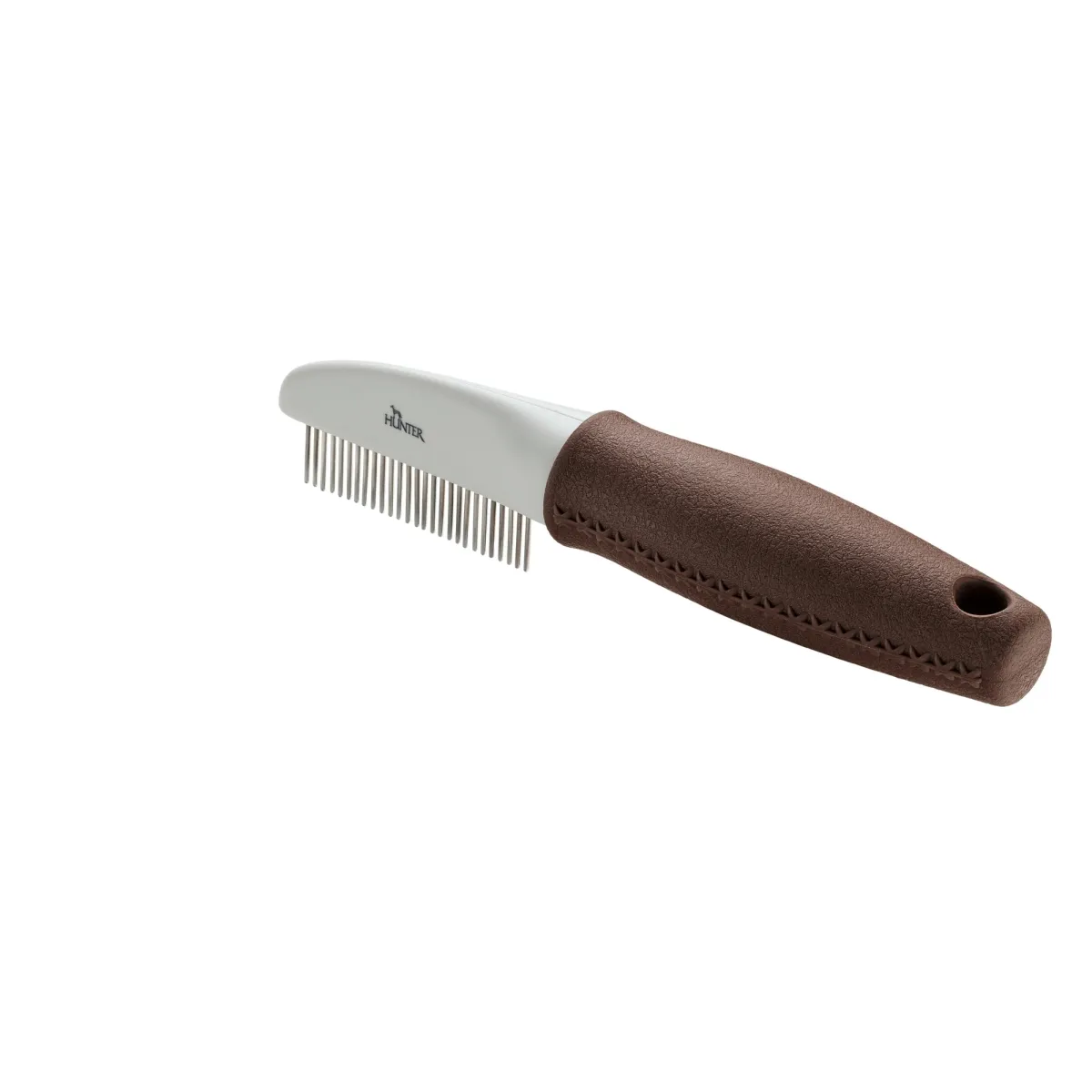 Hunter Grooming Comb Spa kamm , M pruun/hall