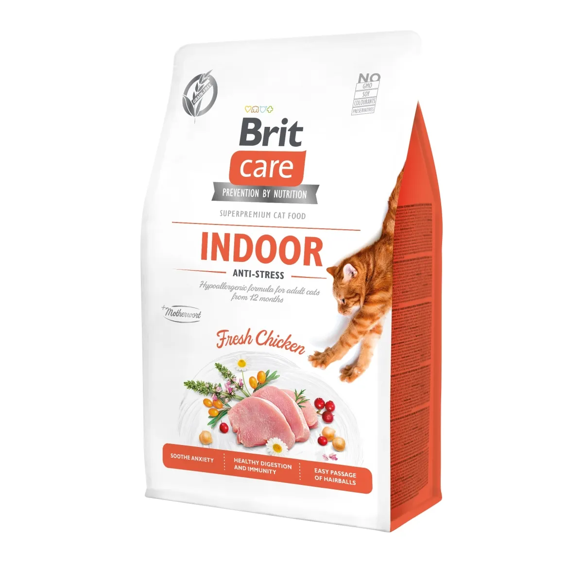 Brit Care Indoor Anti-Stress kassitoit 2 kg - Tootepilt 1