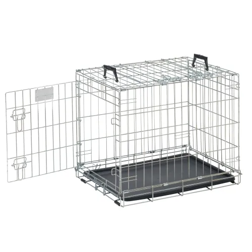 Savic Dog Residence tsingitud metallpuur koertele 61 x 46 x 53 cm