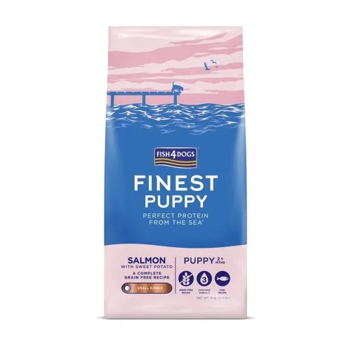 Fish4Dogs kutsika täissööt lõhega, väike graanul 6 kg