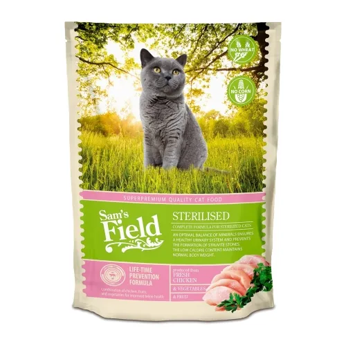 Sam's Field täistoit kassile Sterilized 400 g