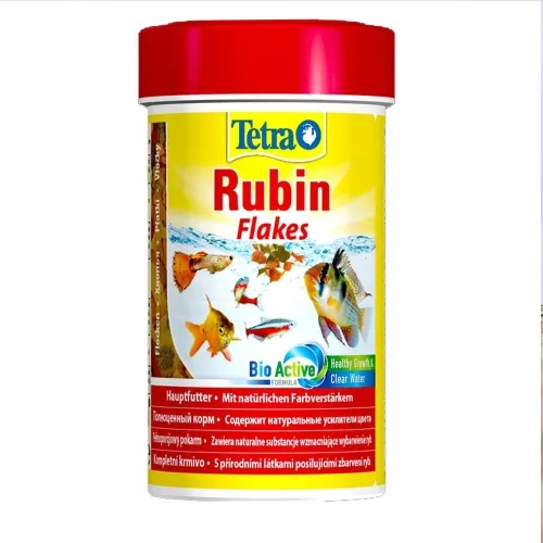 Tetra kalade täissööt Tetrarubin Flakes 100 ml